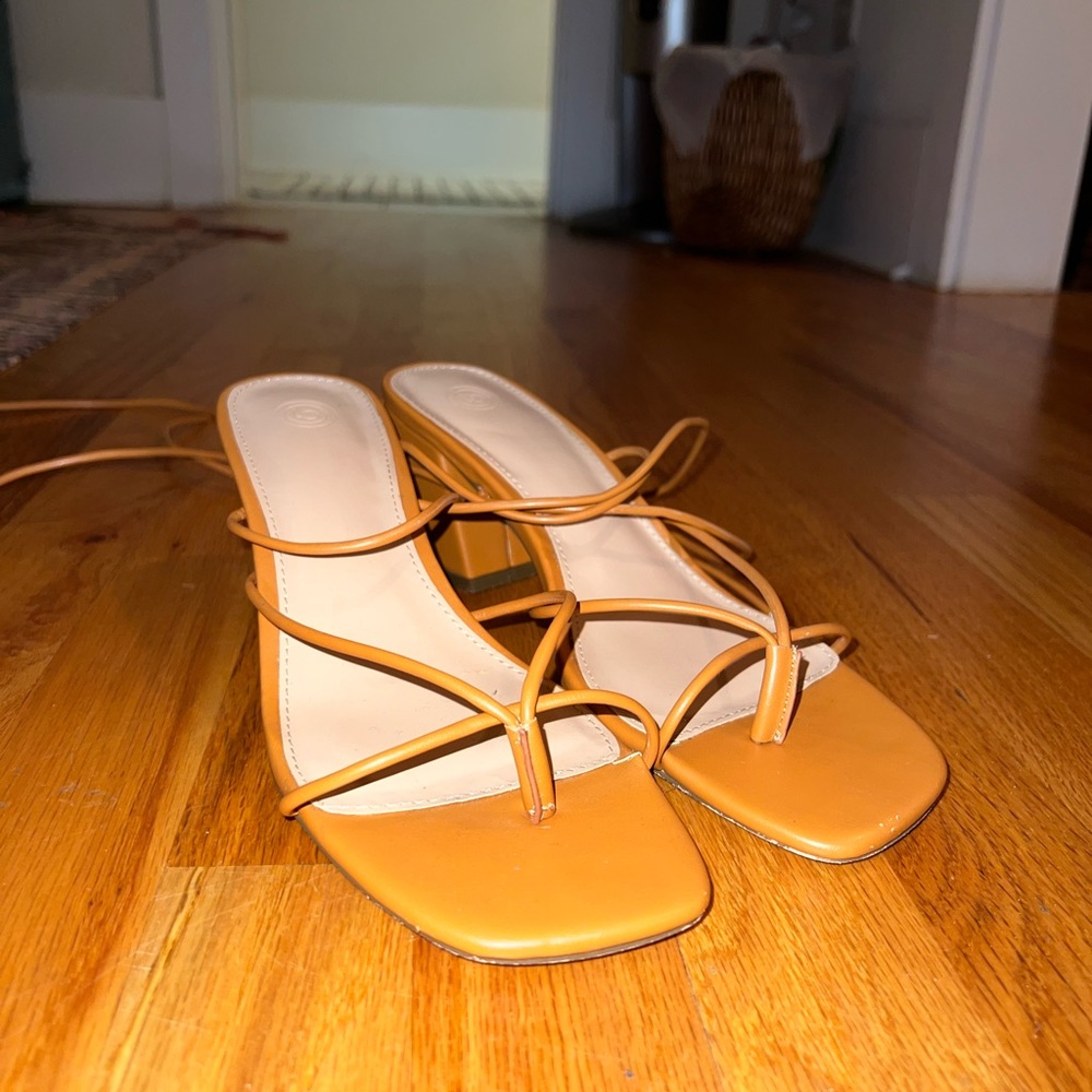 Urban Outfitters lace up sandals